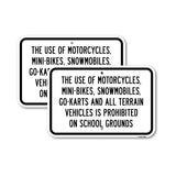 Use Of Motorcycles Mini-Bikes Snowmobiles Go-Ka