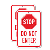 Stop Do Not Enter