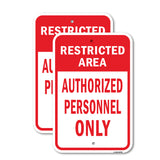 Restricted Area No Admittance
