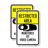 Restricted Area Monitored By Video Camera #2