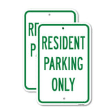 Resident Parking Only