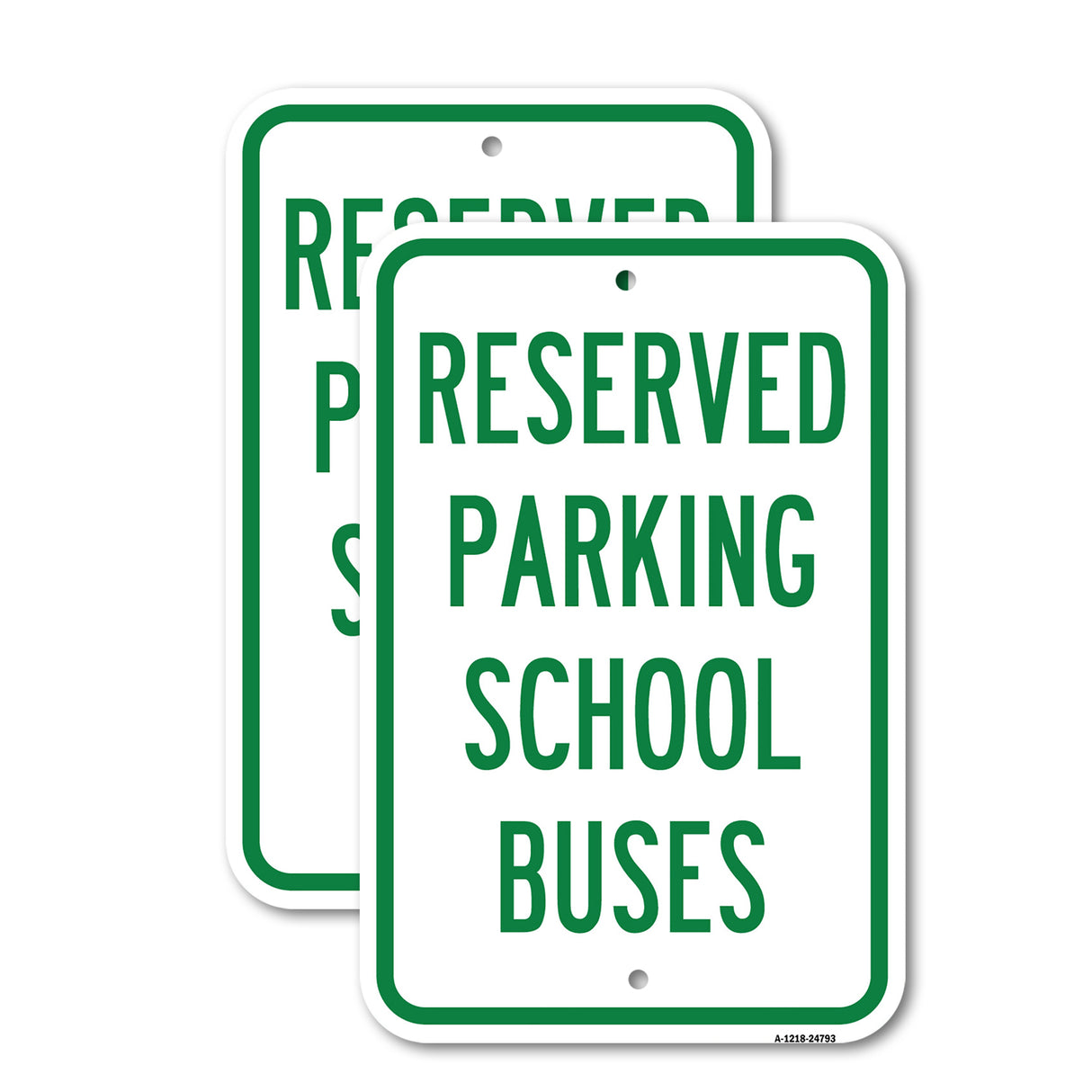 Reserved For School Buses