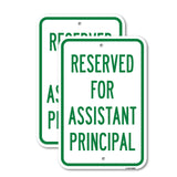 Reserved For Assistant Principal