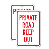 Private Road Keep Out