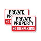 Private Property No Trespassing #4