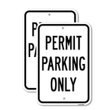 Permit Parking Only