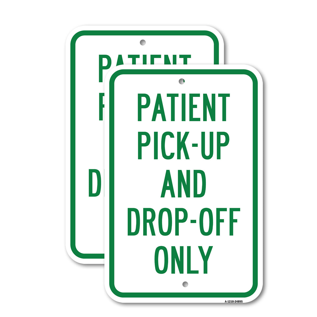 Patient Pick-Up And Drop-Off Only