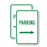 Parking With Right Arrow