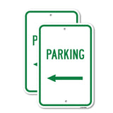 Parking With Left Arrow