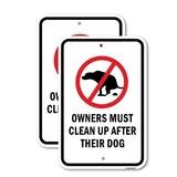 Owners Must Clean Up After Their Dogs