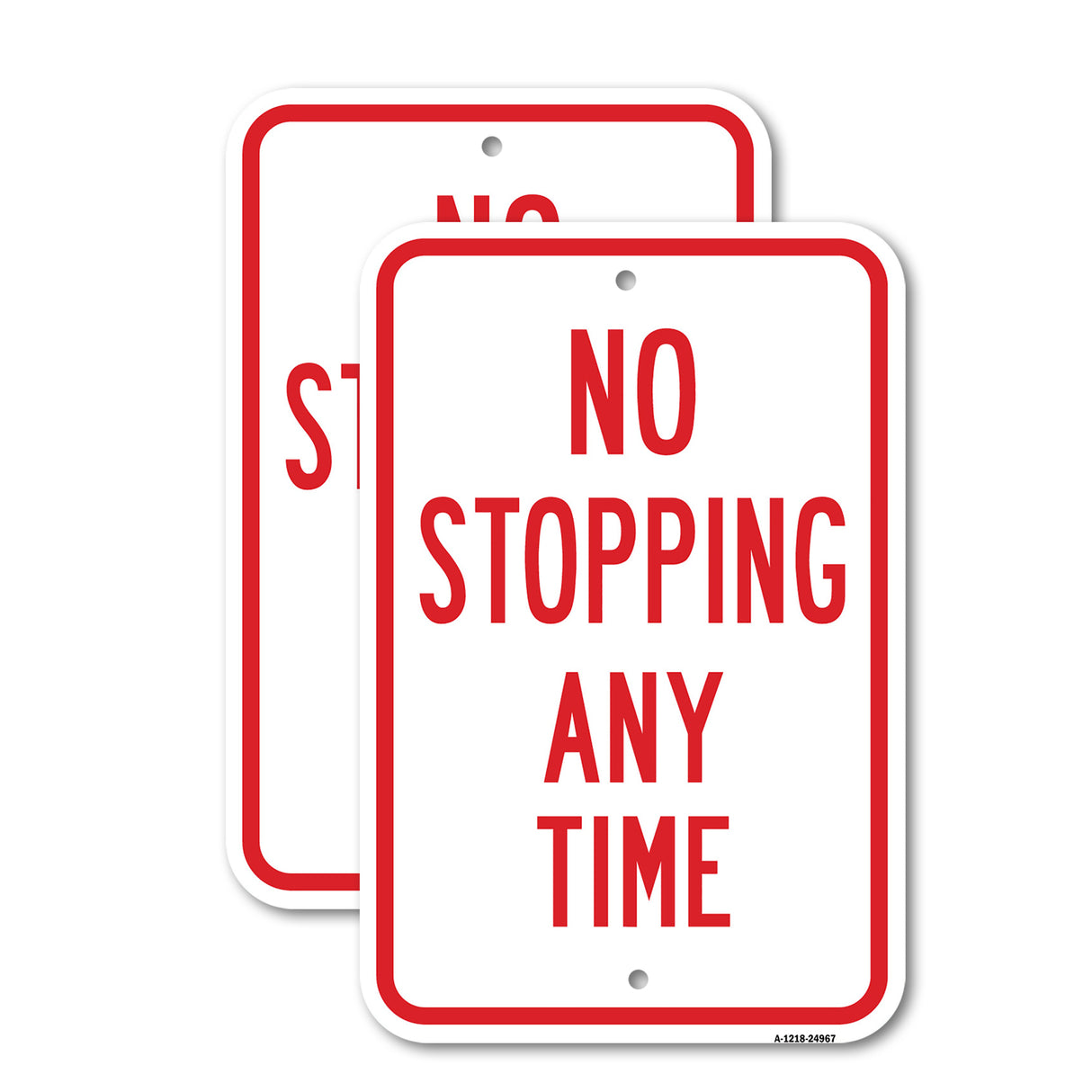No Stopping Any Time