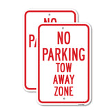 No Parking Tow Away Zone
