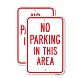 No Parking In This Area