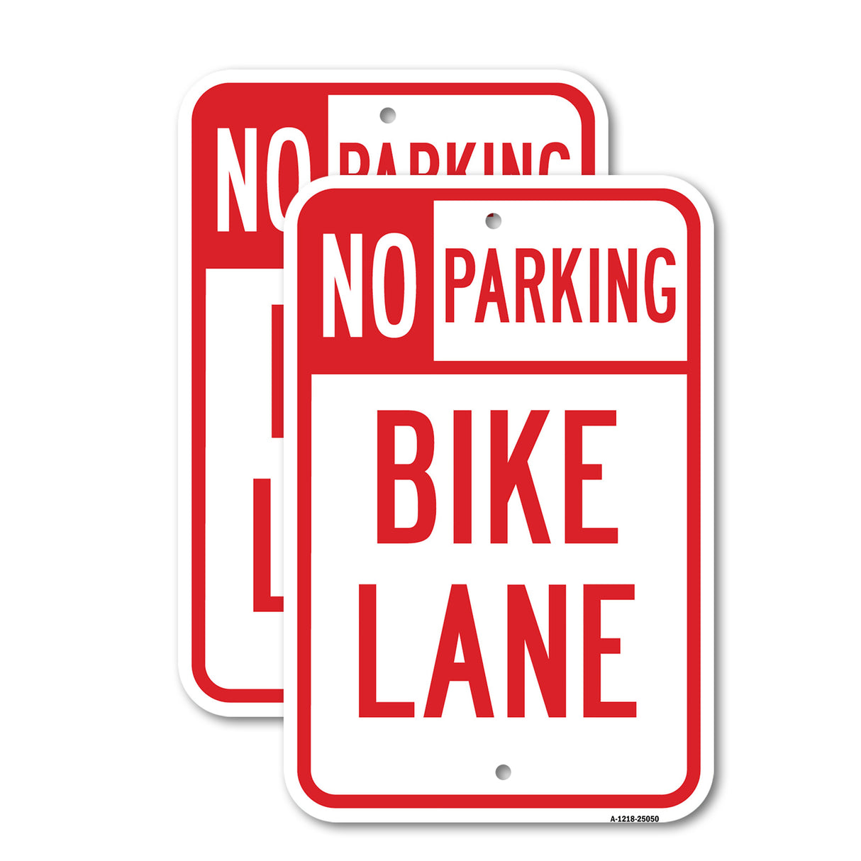 No Parking Bike Lane