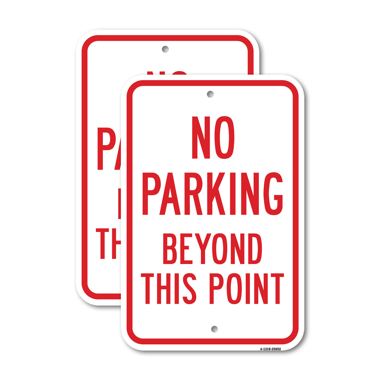 No Parking Beyond This Point