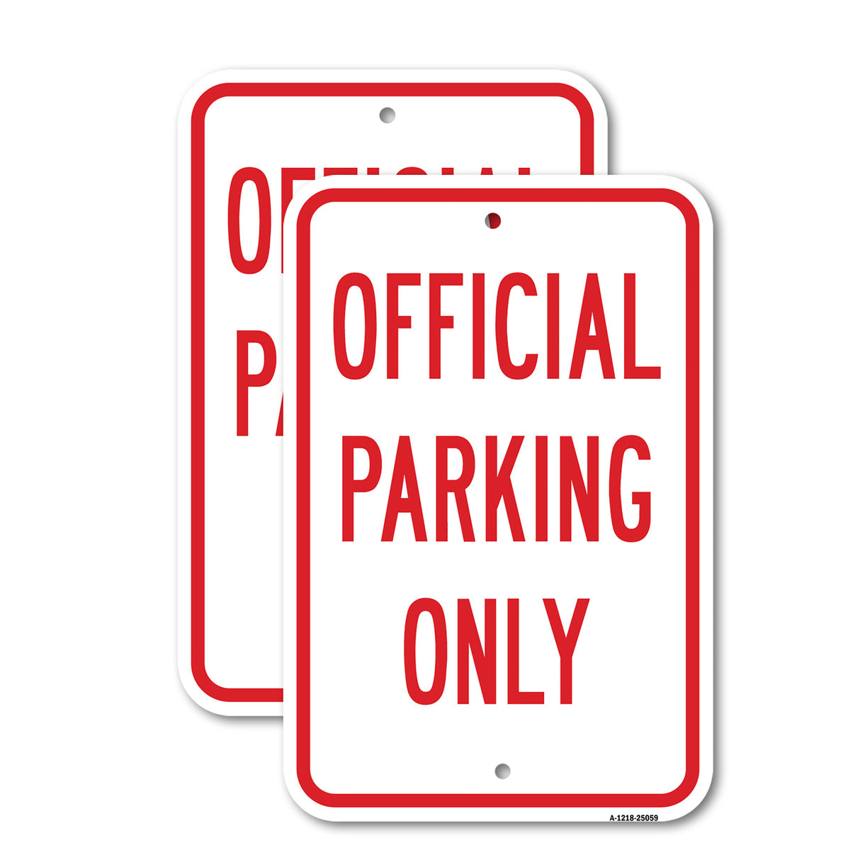 Office Parking Only Sign