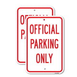 Office Parking Only Sign