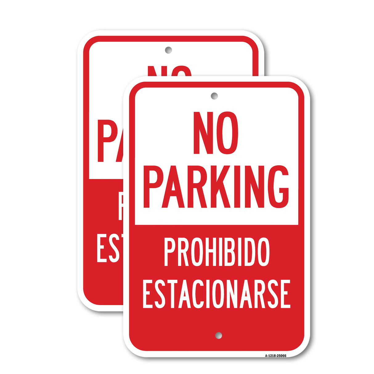 No Parking Prohibido Estacionarse