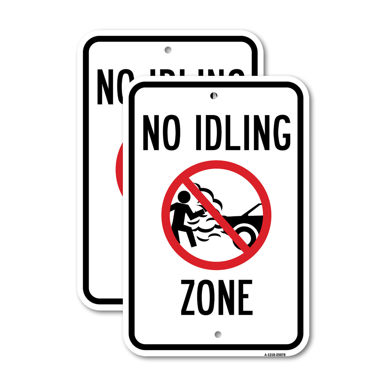 No Idling Zone