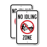 No Idling Zone