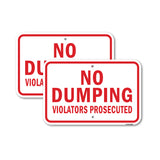 No Dumping Violators Prosecuted