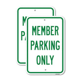 Members Parking Only