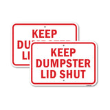 Keep Dumpster Lid Shut