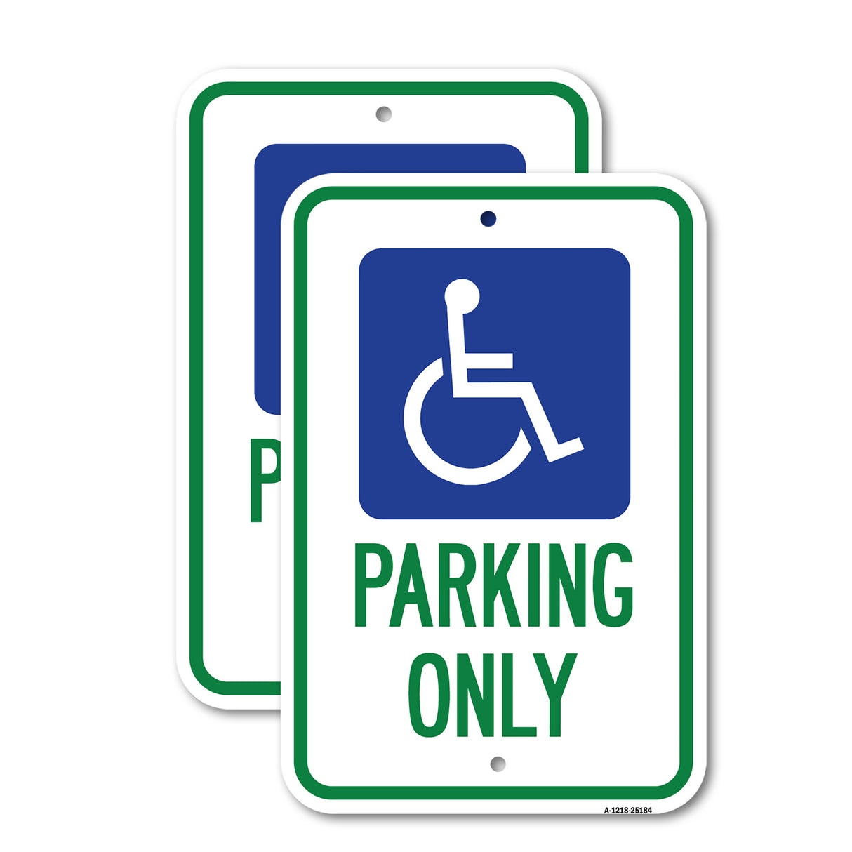 Handicapped Symbol Parking Only