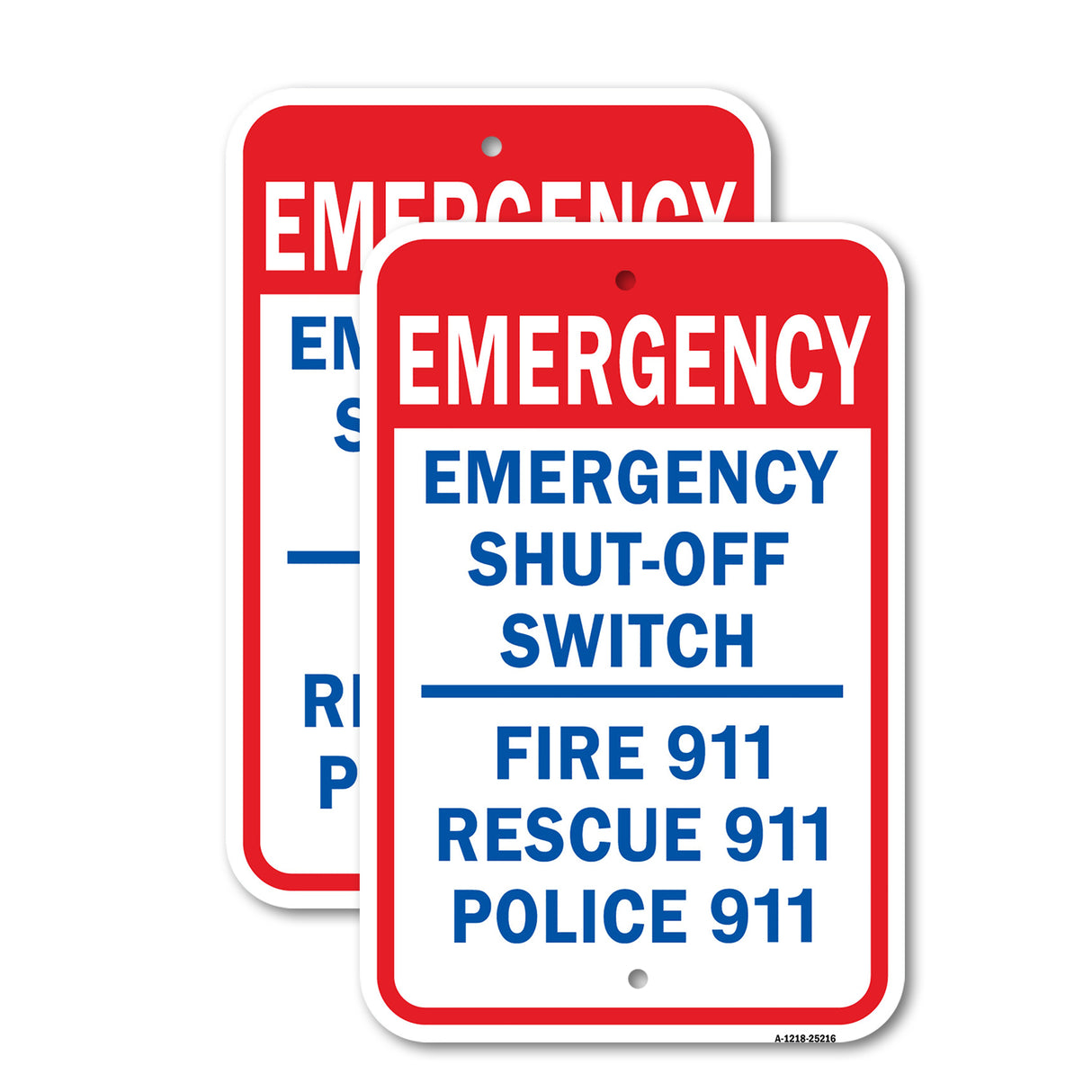 Emergency Shut-off Switch Fire 911 Rescue 911 Poli