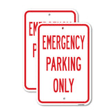 Emergency Parking Only