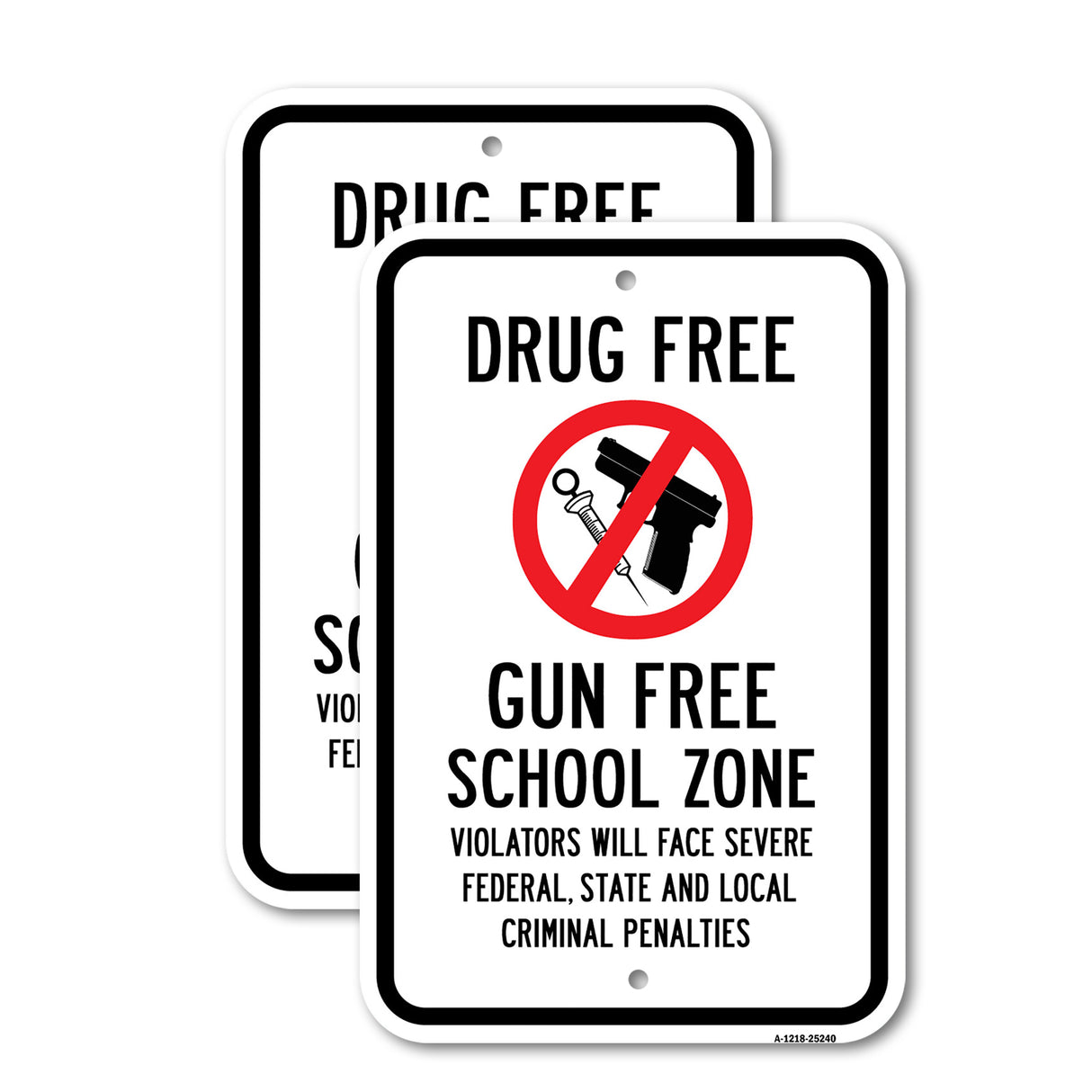 Drug Free Gun Free School Zone Violators Will Face