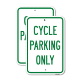 Cycle Parking Only