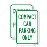 Compact Car Parking Only