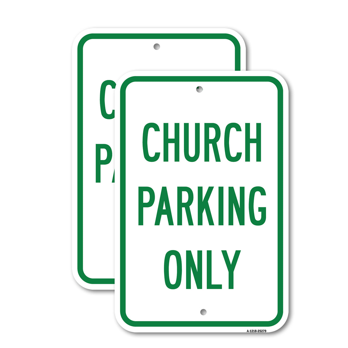 Church Parking Only