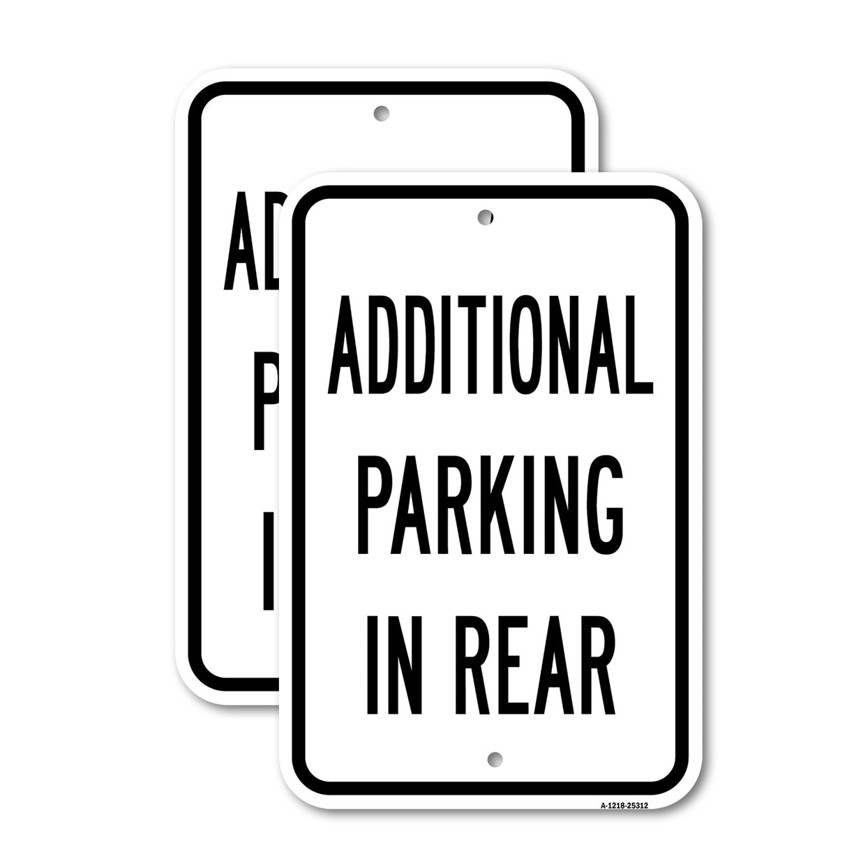Additional Parking In Rear