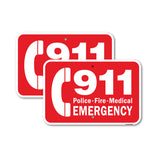 911 Police Fire Medical Emergency
