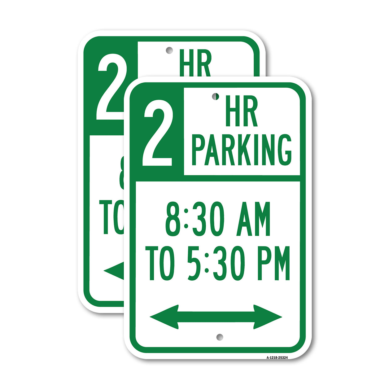 2 Hour Parking 830 Am To 530 Pm With Double