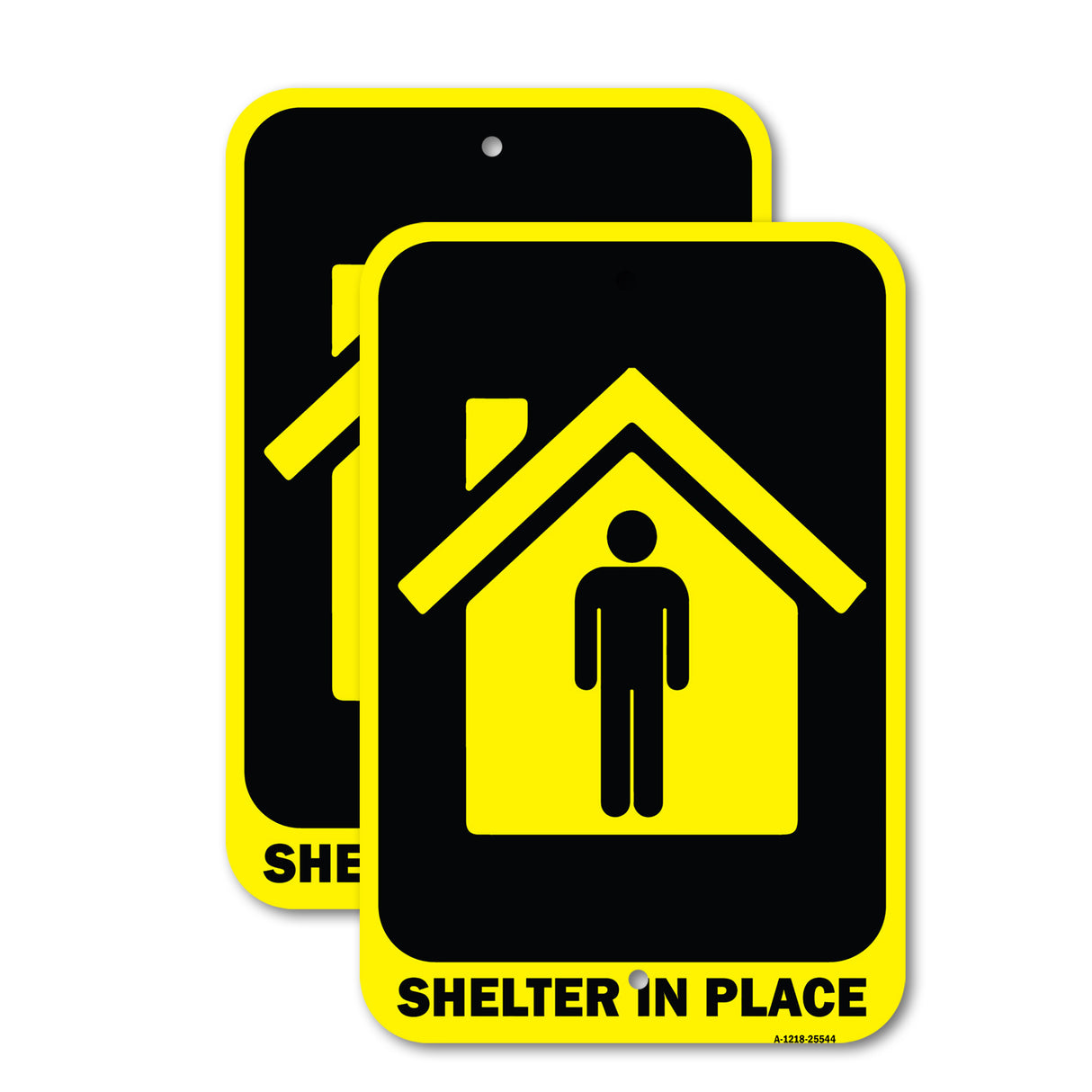 Public Safety Sign - Shelter In Place
