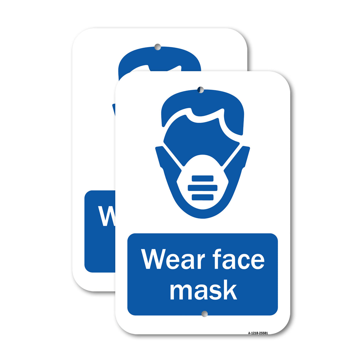 OSHA Notice Sign - Wear Face Mask