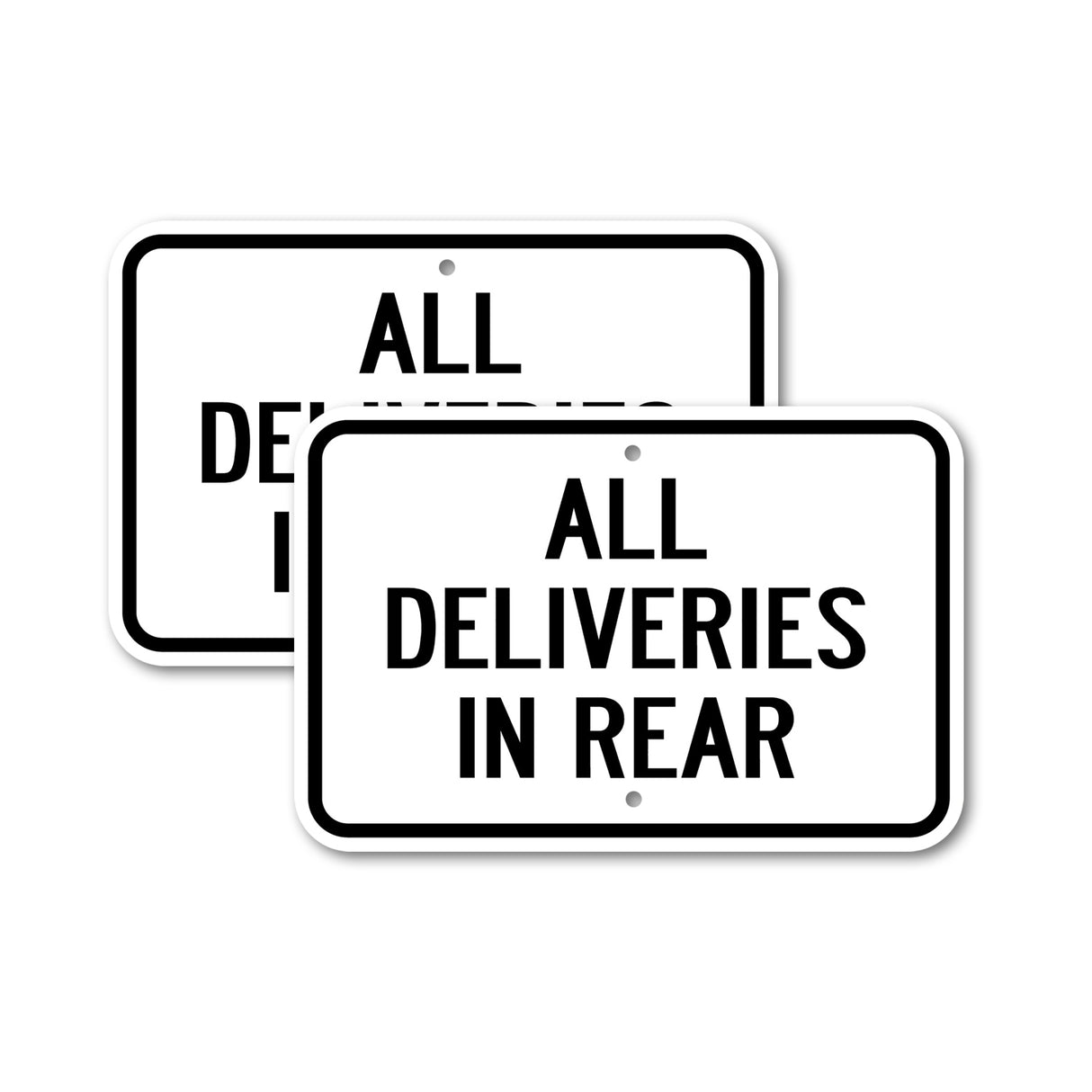 All Deliveries In Rear Rust Proof