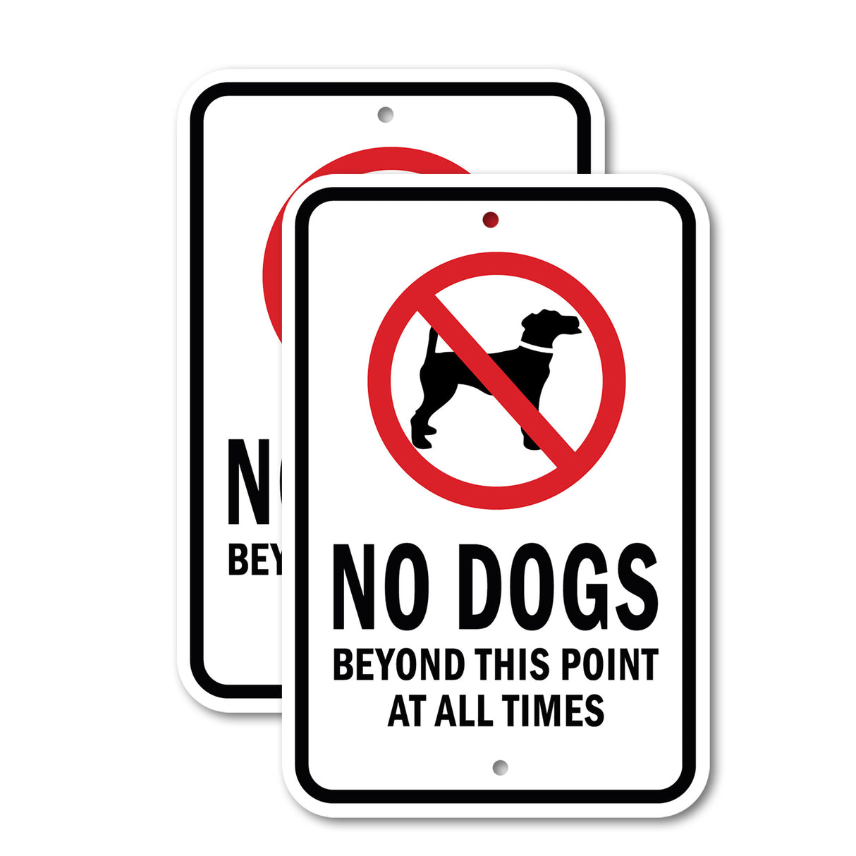 No Dogs Beyond This Point At All Times