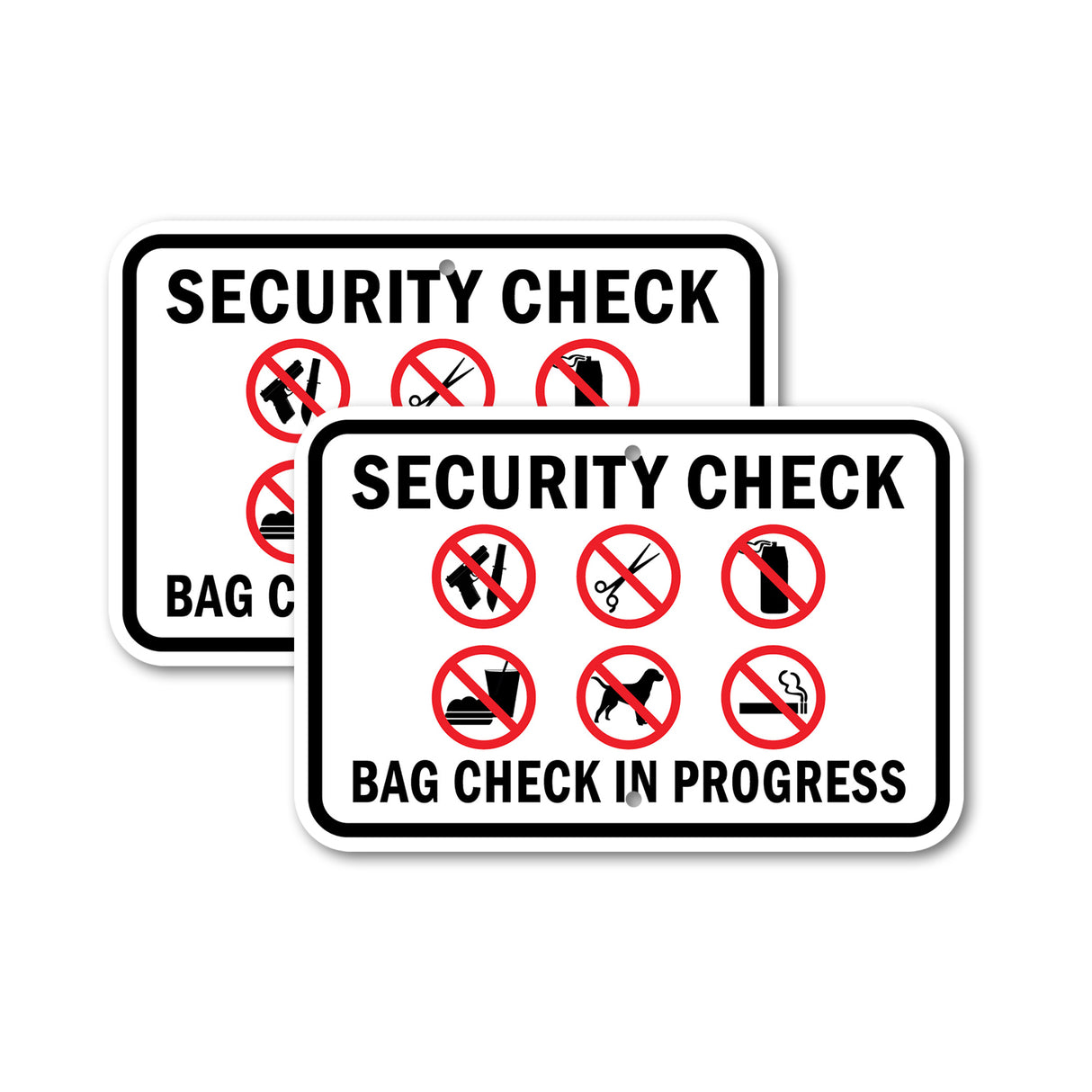 Security Check Bag Check In Progress