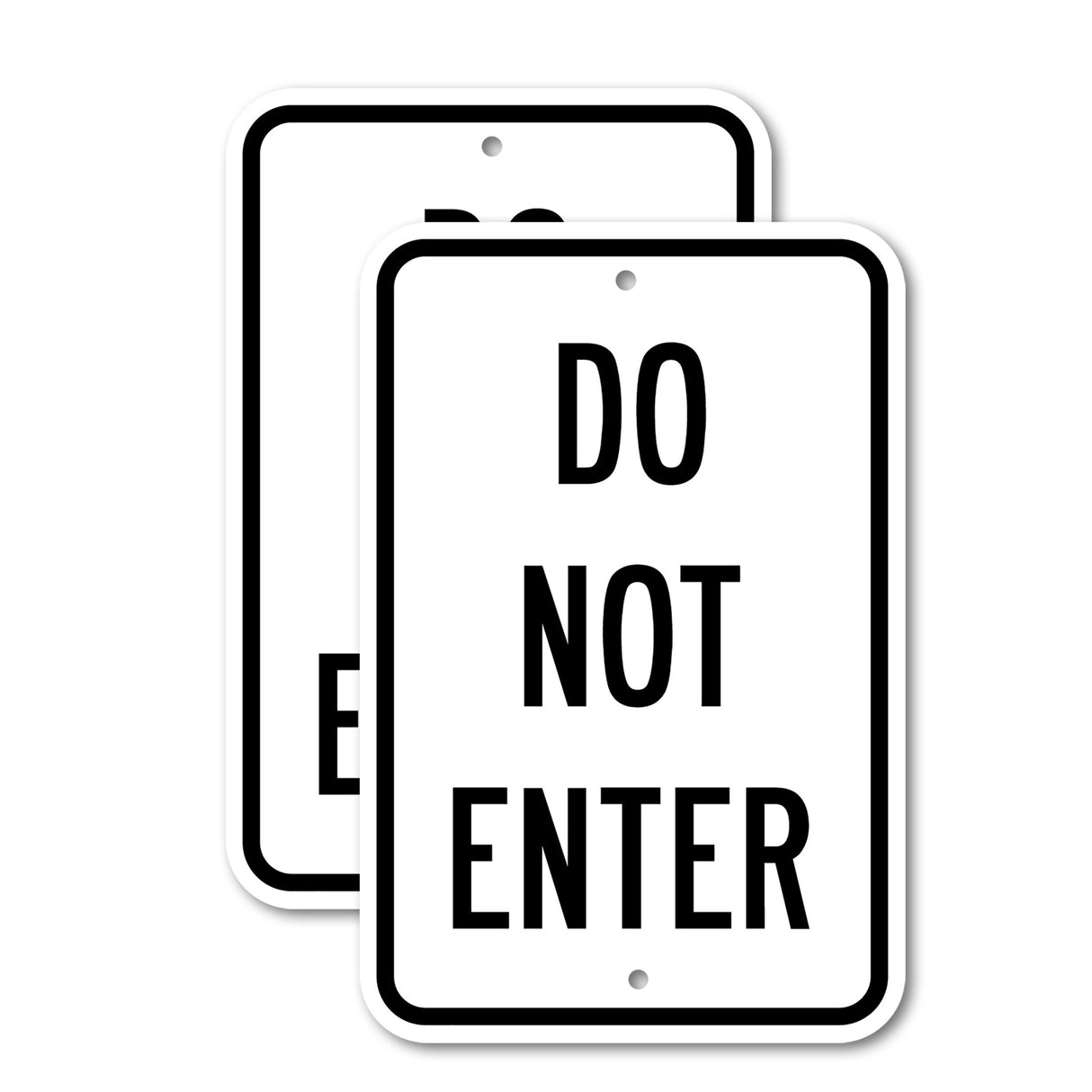 Do Not Enter Rust Proof