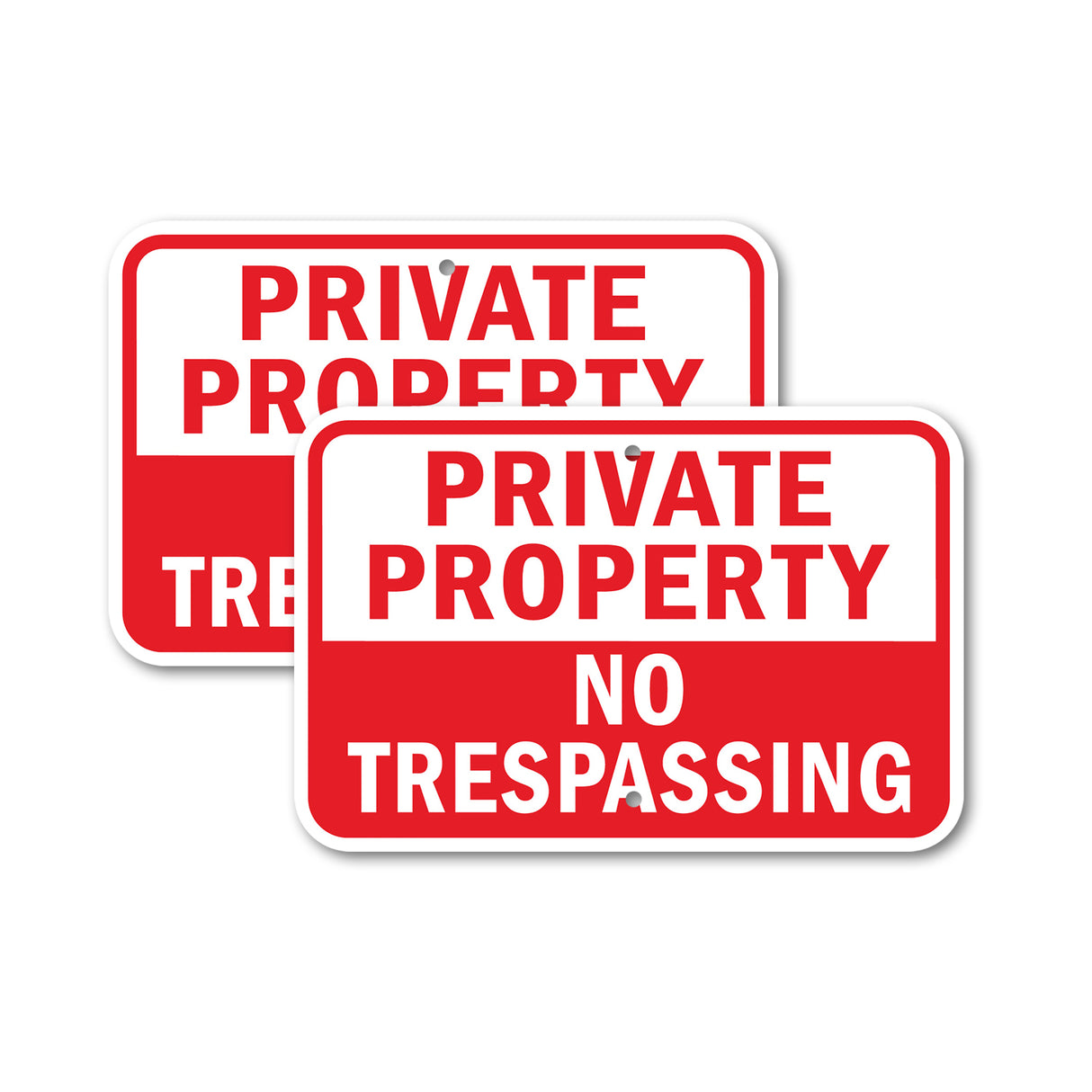 Private Property No Trespassing