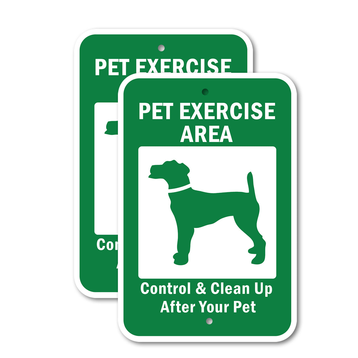 Pet Exercise Area Control & Clean Up After Your