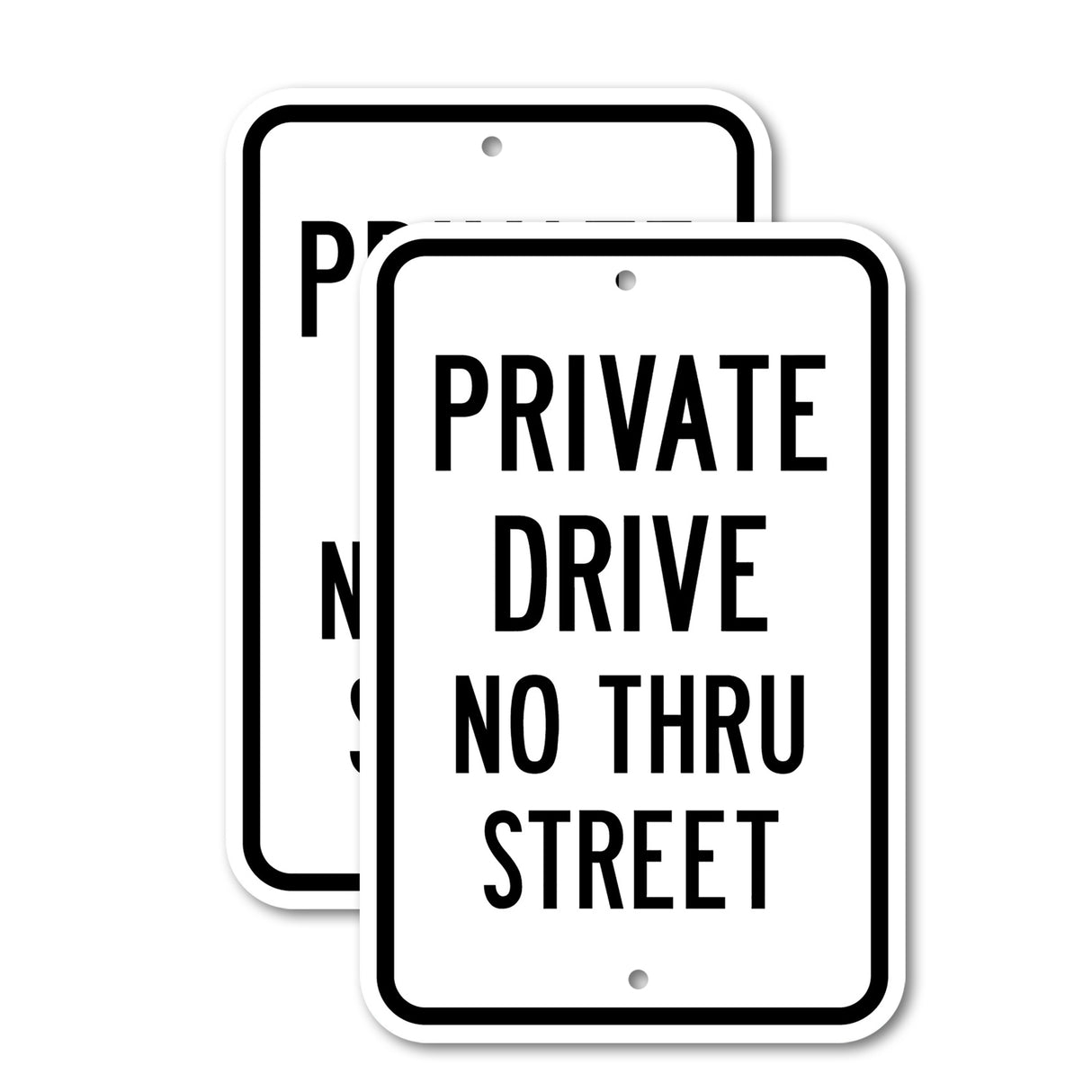 Private Drive No Thru Street