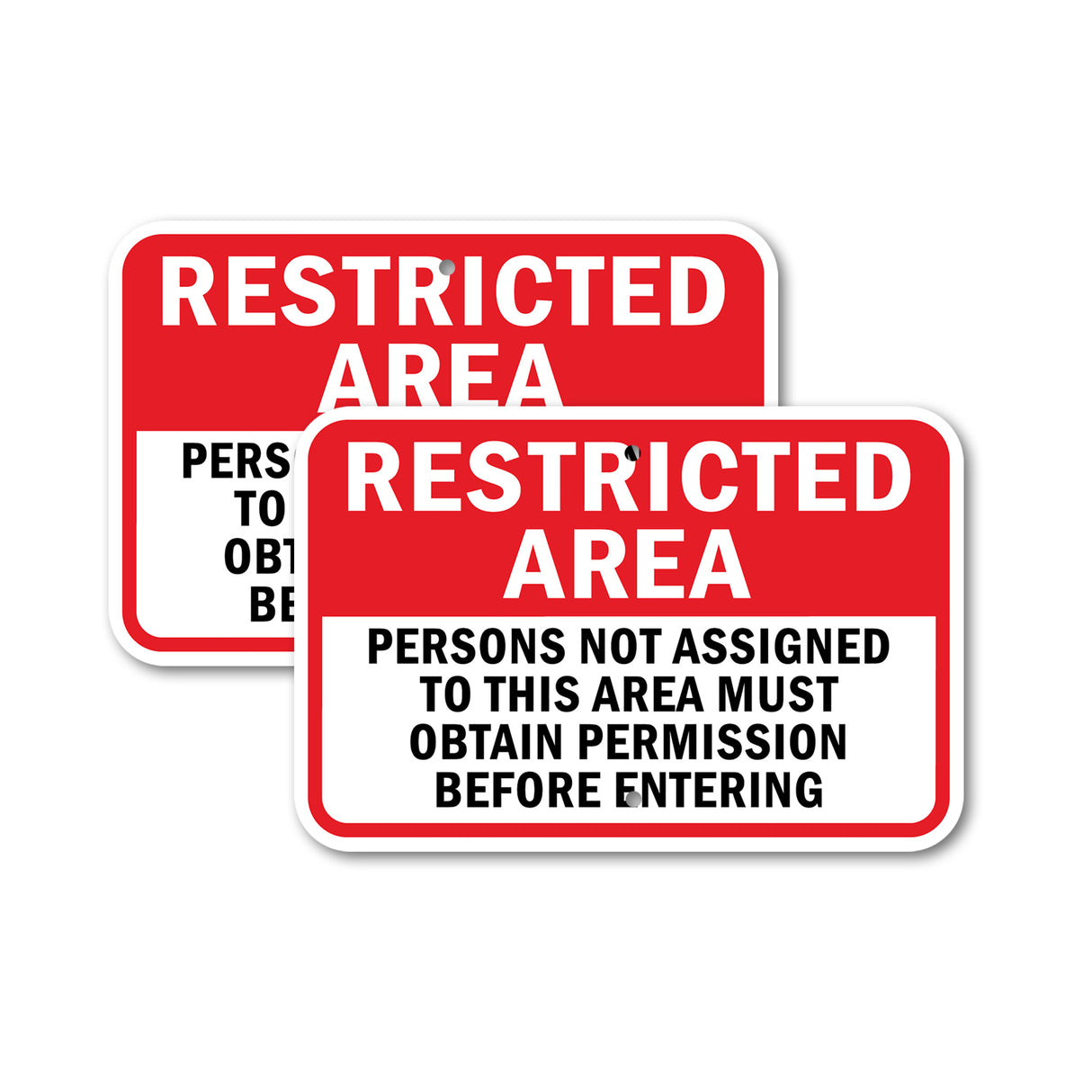 Restricted Area Persons Not Assigned To This Ar