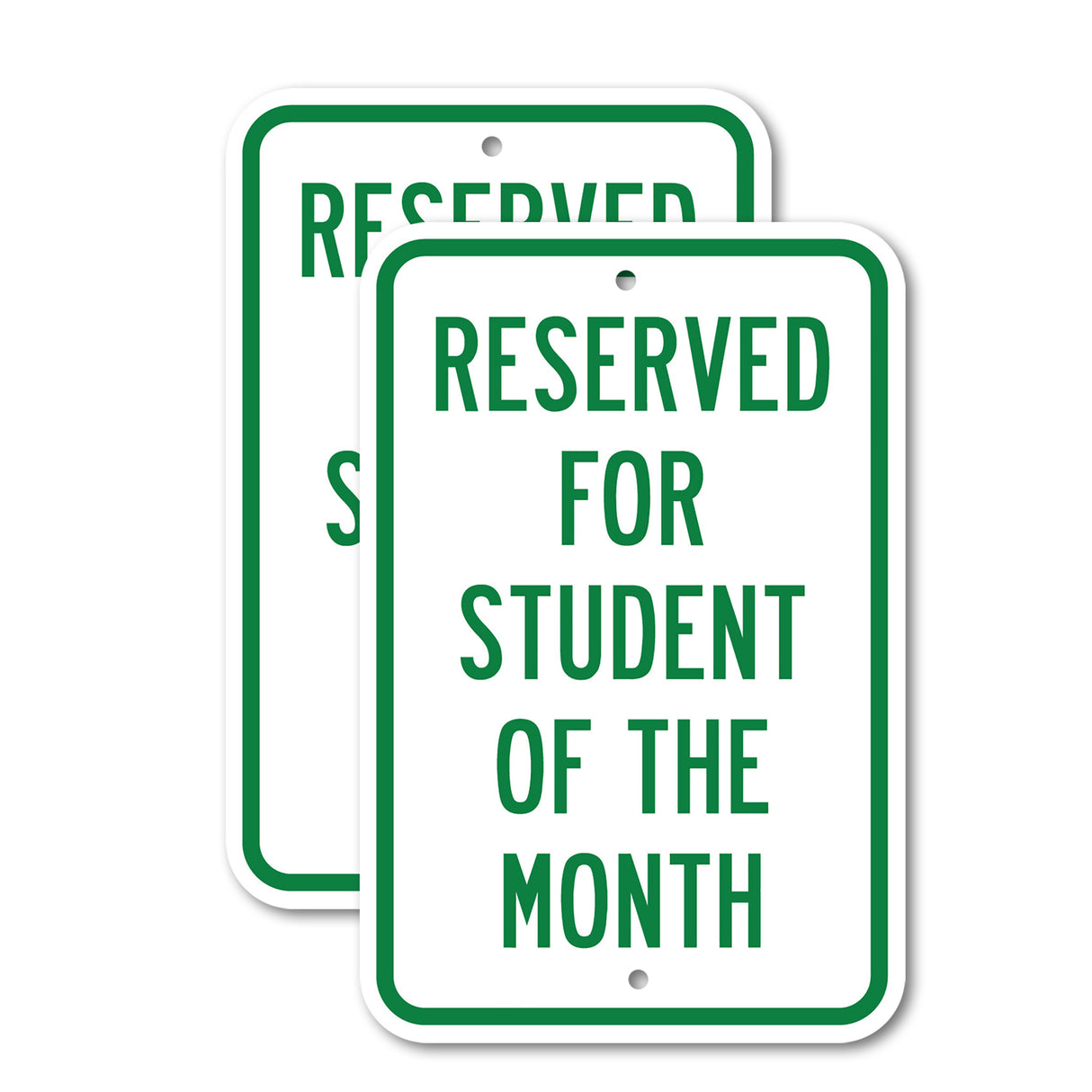 Reserved For Student Of The Month