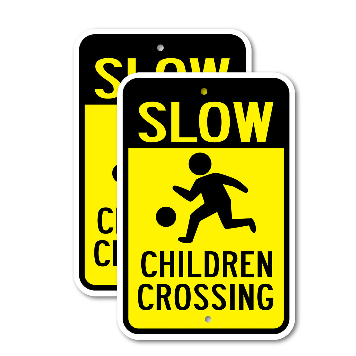 Slow Children Crossing Rust Proof