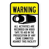 Warning Activities Are Recorded On Video To Aid Pr
